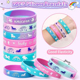 12 Sets Unicorn Party Favors Birthday Supplies for Girls Drawstring