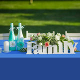 6Pcs Navy Blue Tablecloths,Disposable Plastic Tablecloth,Waterproof