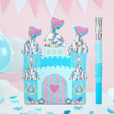 Princess Castle Piñata Ice Castle Piñata Blue Princess Party