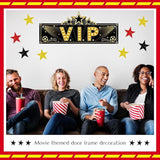 32 Pcs VIP Party Decoration VIP Door Entrance Star Sign Movie Night