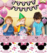 Pink Mouse 2nd Birthday Party Supplies Oh Twodles Girl Second