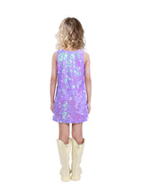 Sinkawa Jackets Girls Sequin Dress Sparkly Sleeveless Costume Prom