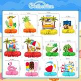 Beach Party Decorations Kit Beach Themed Honeycomb Centerpieces and