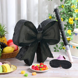 Threan Bow Piñata Bow Party Piñata with Bat Stick Blindfold Mask