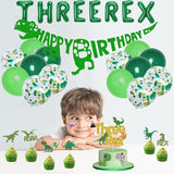 Three Rex Birthday Party Decorations Boy Dinosaur 3rd Birthday