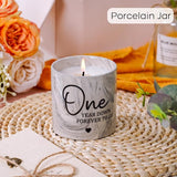 1 Year Anniversary Candle for Girlfriend Boyfriend One Year