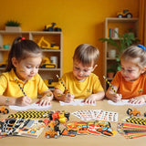192Pcs Construction Party Favors Excavator Tractor Theme School