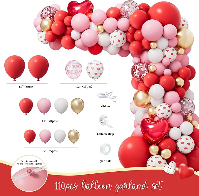 Galentine's Day Party Decorations Kit Happy Galentines Valentine's
