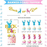 Buck or Doe Gender Reveal Decorations 169 PCs Boy or Girl Gender