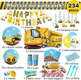 Construction Birthday Party Supplies Set For Boys 24 Guests Dump