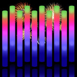 Super Z Outlet Upgraded Light up Foam Sticks, 3 Modes Colorful