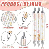 145 Pieces Baby Shower Favors for Guest Pink Bear Ballpoint Pens and