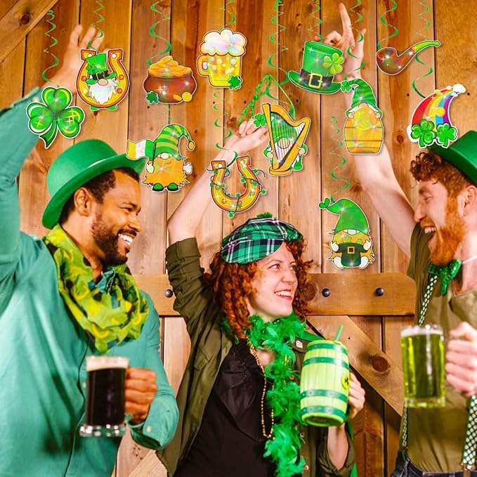 St Patricks Day Decorations Lucky Shamrock Decorations for St