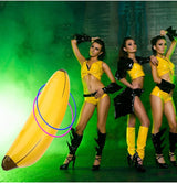 10 Pcs Bachelorette Party Game Banana Ring Toss Game Kit, Include 2