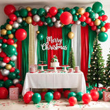 6 Christmas Streamers Rolls, 591ft Pack of Unique 6 Christmas Crepe