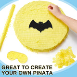 Jenaai Disco Ball Large Piñata 16 Inch, Round Blank Disco Piñata  Yell