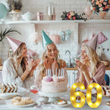 60th Birthday Decorations for Women Men Happy 60 Birthday