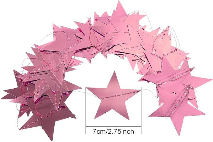 Patelai Glitter Star Garland Banner 2026 Graduation Decor 130 Feet #24