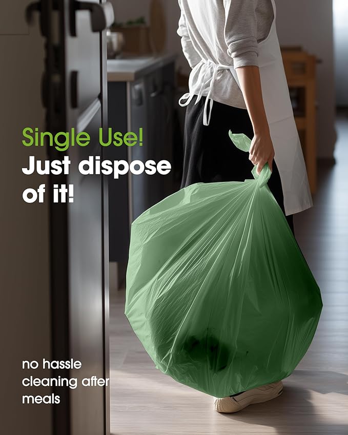 Pureegg Plastic Table Cloth Disposable 10 Pack, 54 x 108 Inch Table #3