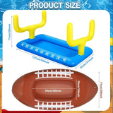 2 Pcs Inflatable Football Drink Cooler Football Party Decoration