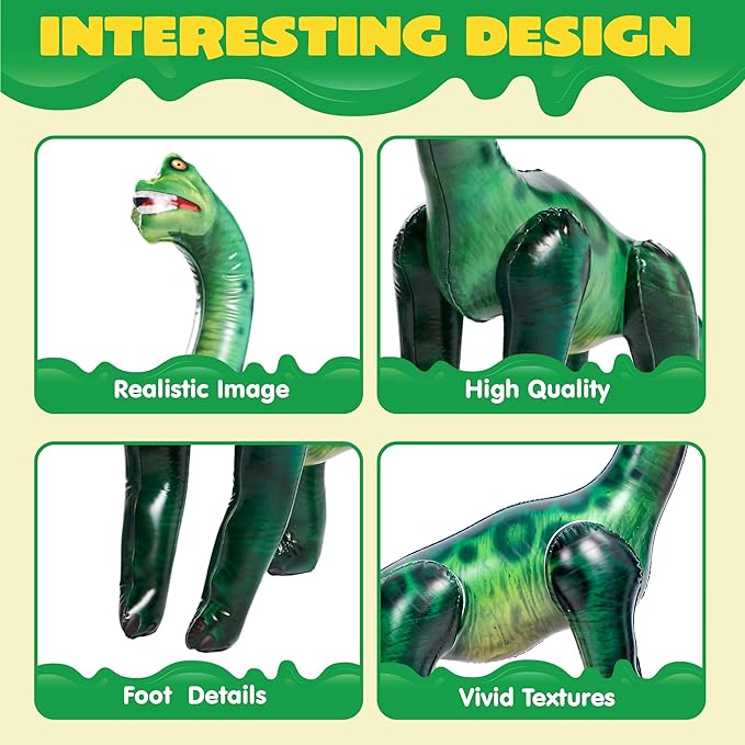 51 Brachiosaurus Inflatable Dinosaur Toy for Party Decorations