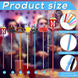 24 Pack Movie Night Party Supplies Movie Night Drinking Straws PET