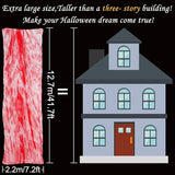 Halloween Red Bloody Creepy Cloth 500 x 87 inch Spooky Gauze Cloth