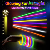 SpringFlower 480 PCS Glow Sticks Bulk Glow Sticks Bracelets For Party