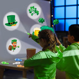 CHUNNIN 36 PCS St. Patrick's Party Favors Shamrock Light Up Finger