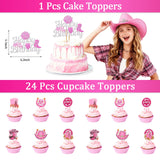 Cowgirl Birthday Party Decorations, Disco Cowgirl Party Supplies with