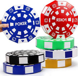 12 Pcs Casino Theme Party Decorations 9 Inch Large Poker Chip Favor