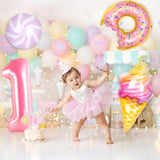 1st Birthday Decorations for Girl 150 Pcs Sweet One Birthday Party