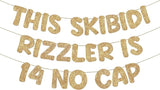 Fulmoon Pre Strung This Skibidi Rizzler Is 14 No Cap Glitter Banner