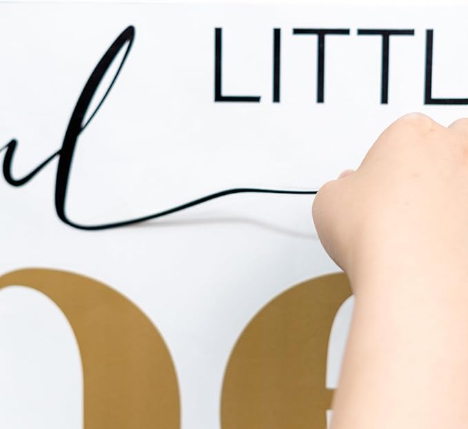 Little Miss Onederful Decal First Birthday Party Decorations for