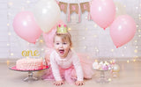 First Birthday Decorations for Girl 1st Baby Girl Number 1 Balloon