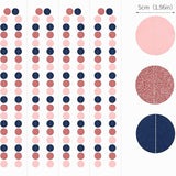 Navy Blue Pink Rose Gold Gender Reveal Decorations 52FT Party