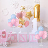 Voircoloria 6 Sets Balloon Stand Kits, Balloon Sticks with Base for