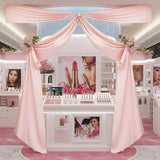 Froova 122 x 70 Inch Giant Pink Bow Decor Big Pink Tie Shape Bow Room
