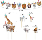 Safari Party Animals Birthday Decorations Party Animals Wild Banner