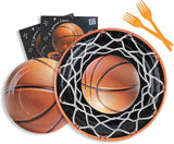 96Pcs Basketball Party Decorations Serve 24 Basketball Theme