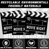 140pcs Movie Night Supplies Now Showing Convenient Paper Tableware