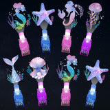 36Pcs Mermaid LED Finger Lights Mermaid Party Favors Glow in the