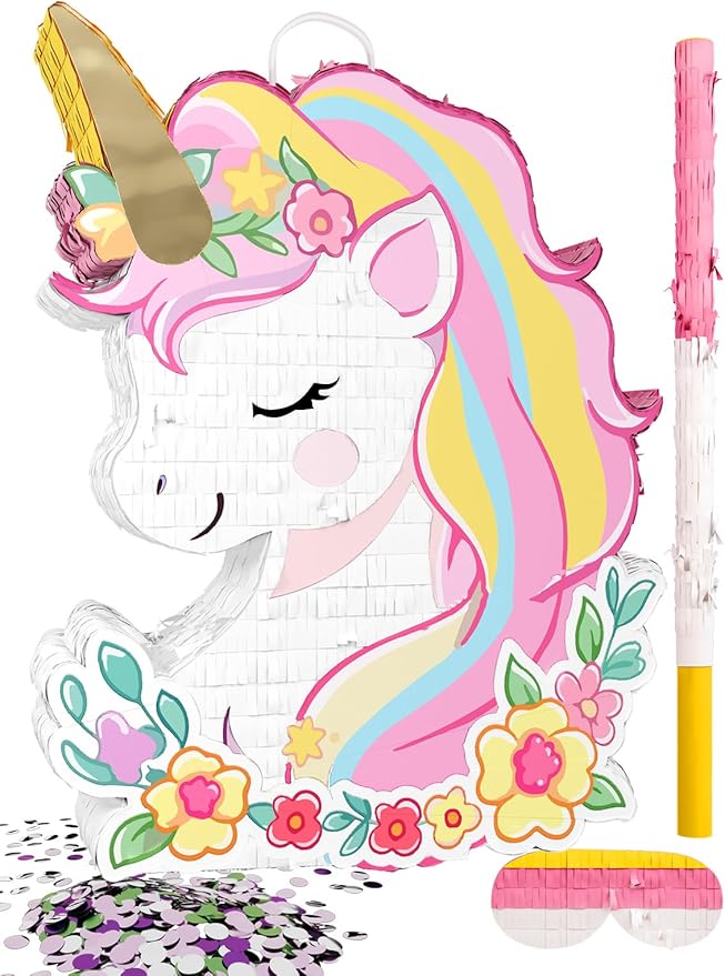 Unicorn Piñata for Birthday Party Girl Princess Party Piñata with