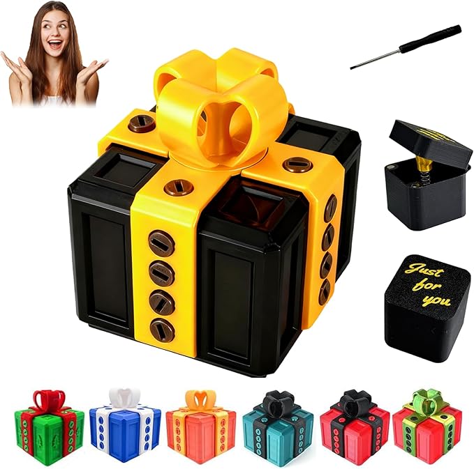 Gotcha Box The Annoying Present,Annoying Gift Box with 3D Printed #3