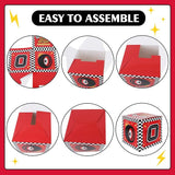 Race Car 1st Birthday Party Supplies Red Yellow Black Balloon Box