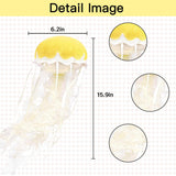 KAYBOBEZK Jellyfish Plush, Jellyfish Stuffed Animal Toy, Simulation