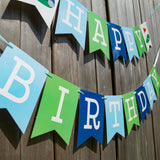 Golf Happy Birthday Banner - Happy Birthday Decorations, Golf Themed