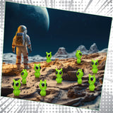 100 Pcs Resin Mini Alien Figures Bulk Tiny Alien Figurine