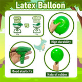 Dinosaur Theme Birthday Party Decorations Green Dino Party Decor for