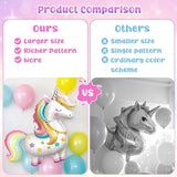 142Pcs Pastel Unicorn Party Decorations Birthday Supplies for Girls